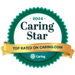 Best of Senior Living award badge recognizing Wildomar Senior Assisted Living